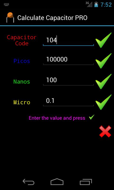 Calculate Capacitor PRO