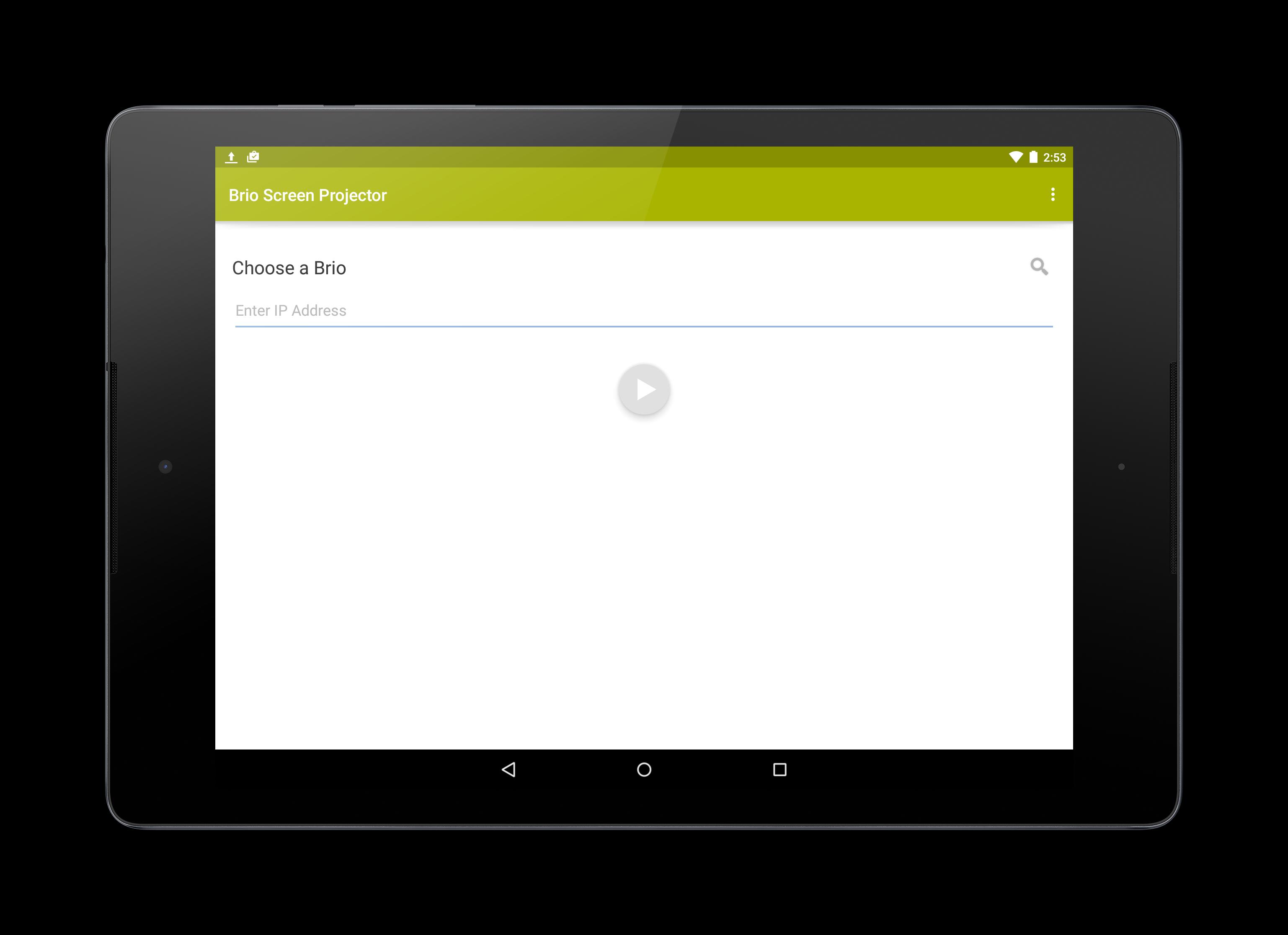 Christie Brio Screen Projector