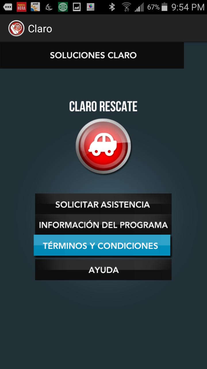 Claro app