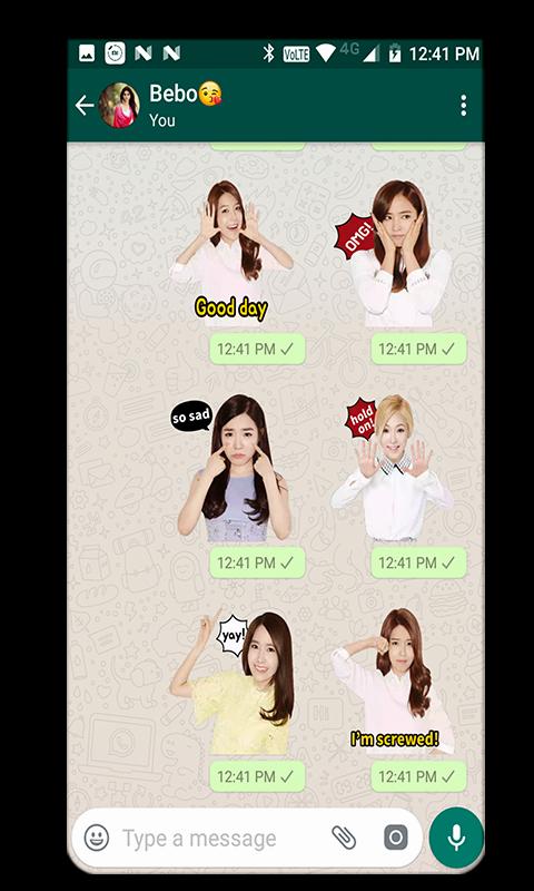 WAStickerApps Korean Idol Stickers