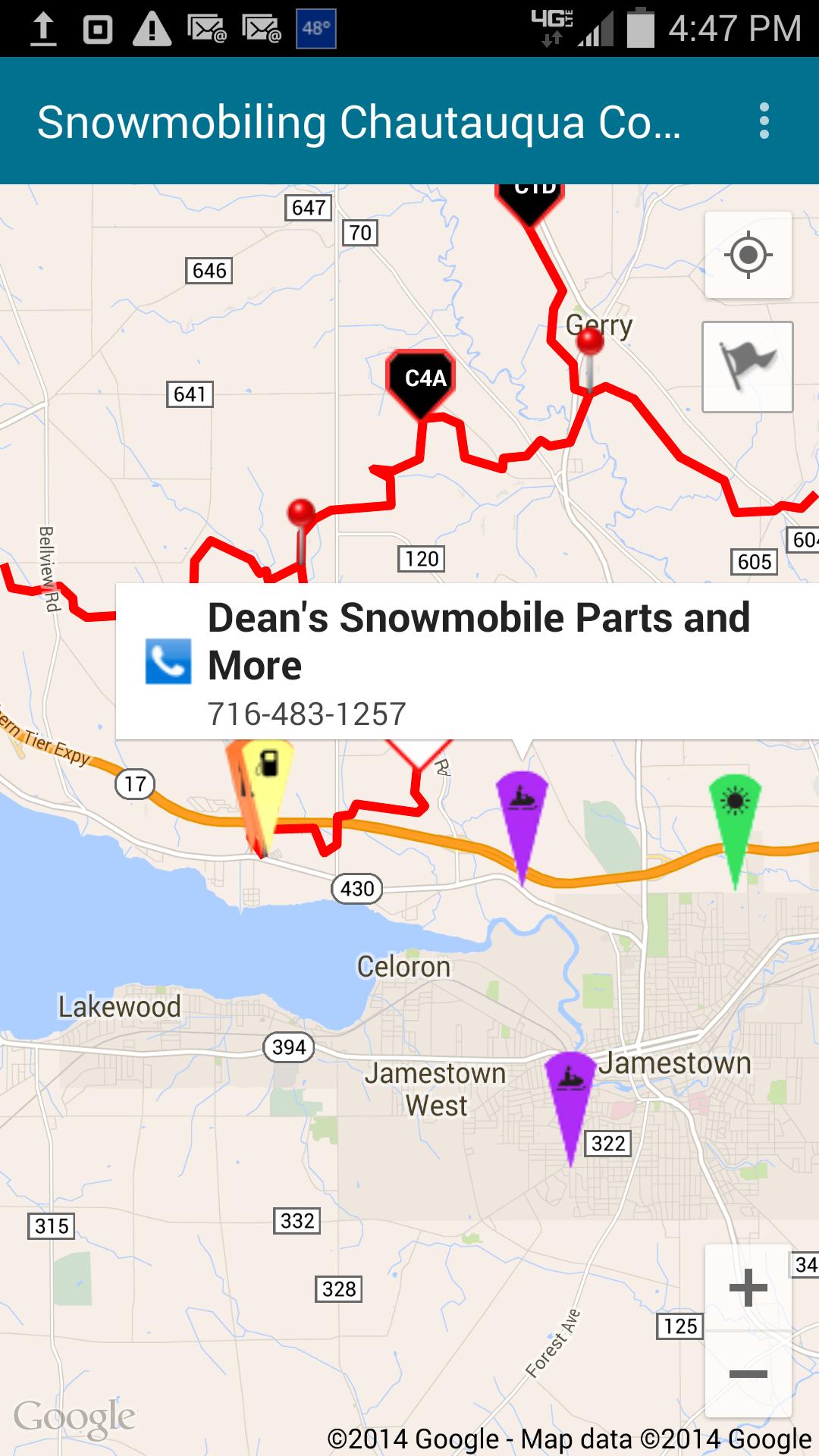 Snowmobiling Chautauqua County