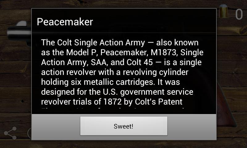 Sim Peacemaker Colt SAA