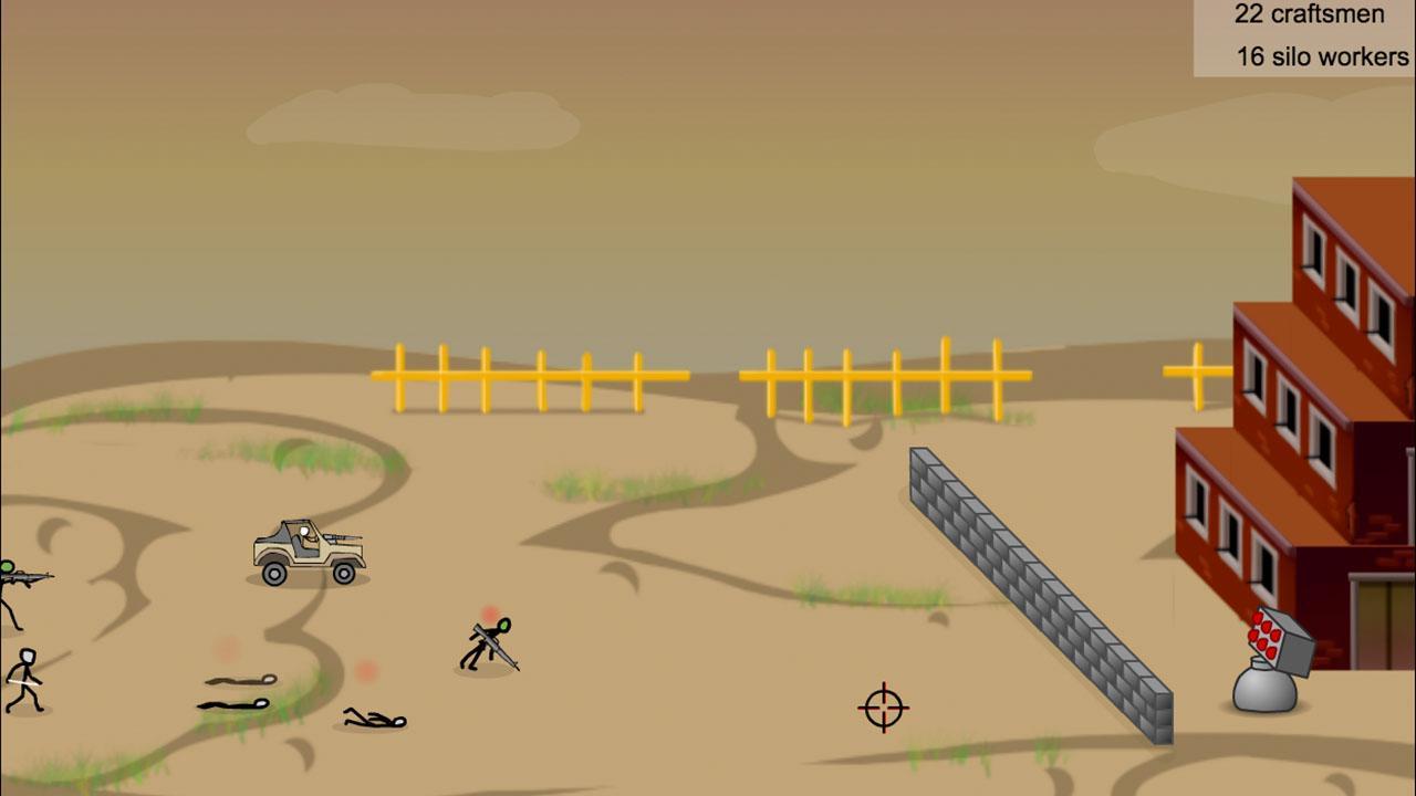 Stickman Defense War