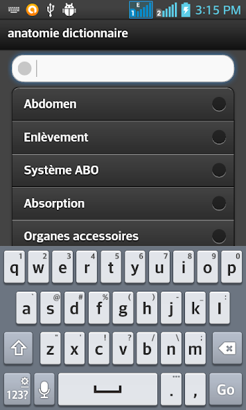 anatomie Dictionnaire