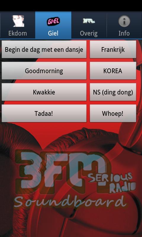 3FM Soundboard App