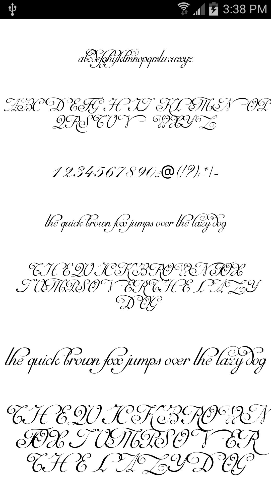 Script Fonts Message Maker