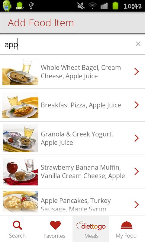 Diet-to-Go: Weight Loss Tools