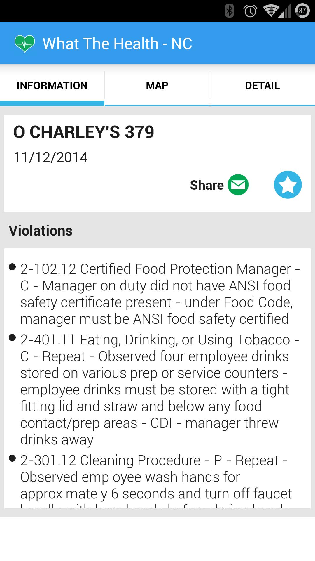 North Carolina Health Scores