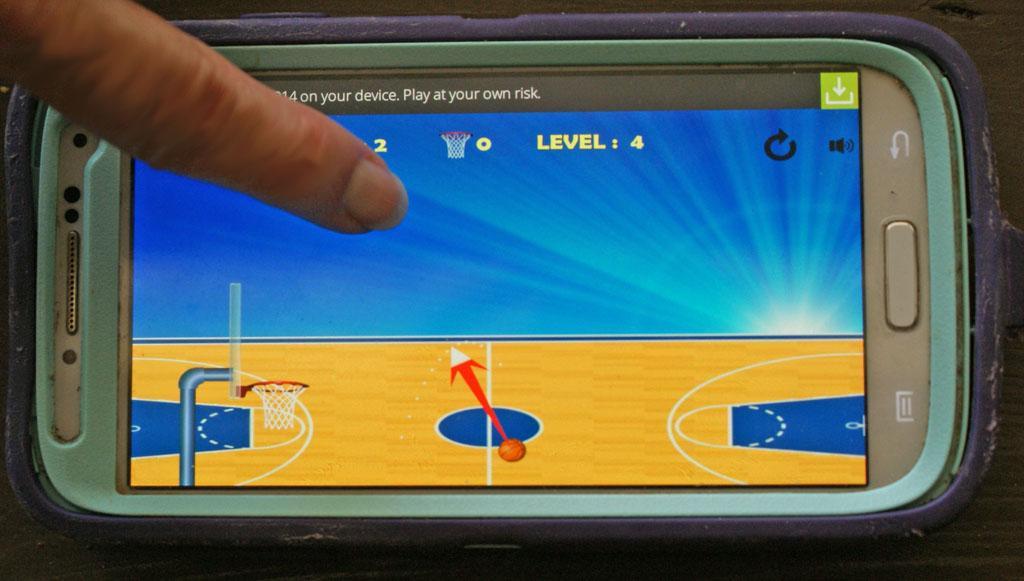Trick Shot Basketball