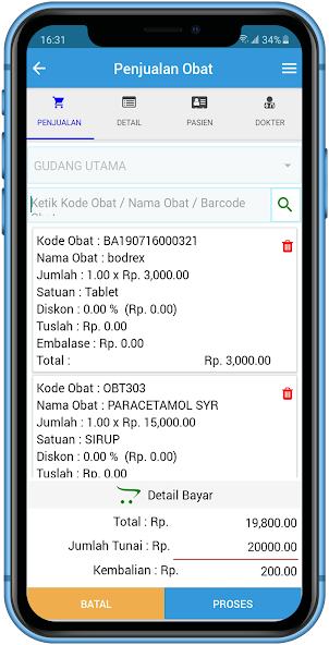 Aplikasi Apotek Klinik VMEDIS