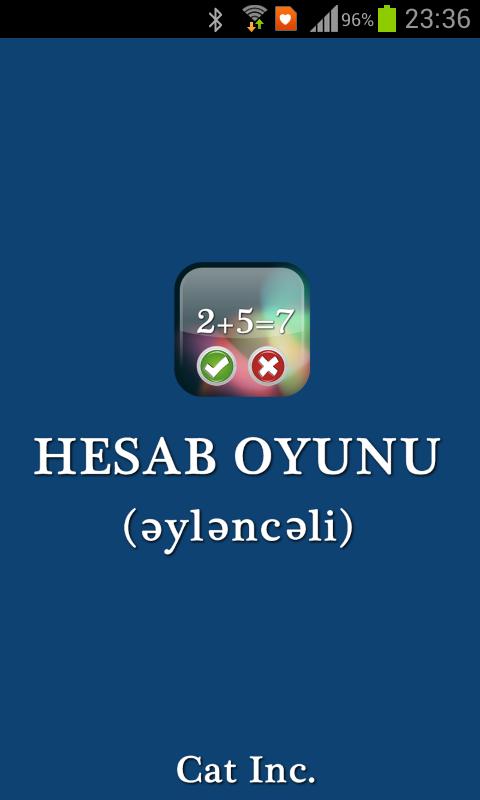 Hesab Oyunu