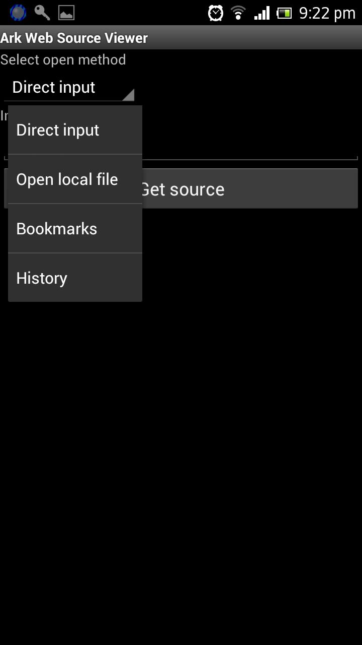 Ark Web Source Viewer