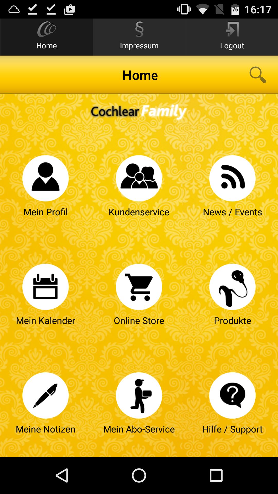 Cochlear Family App