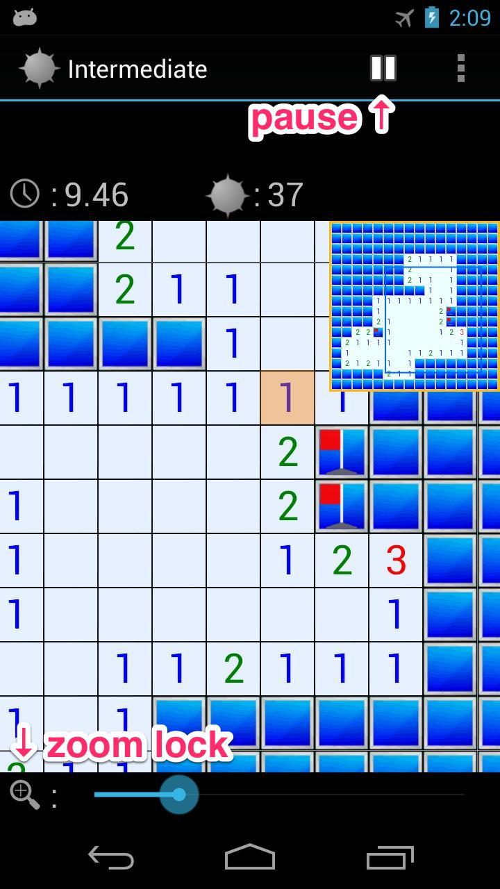 Minesdroid (Minesweeper)