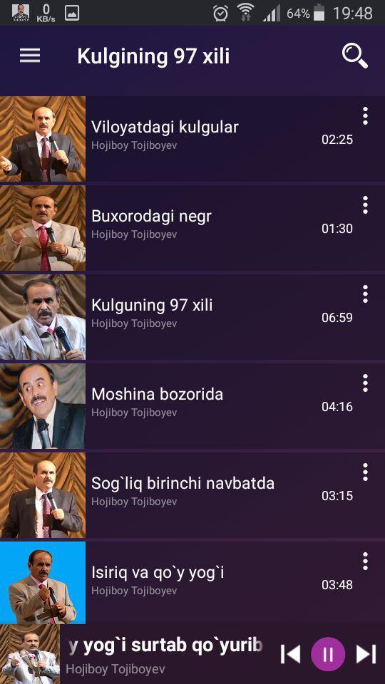 Hojiboy Tojiboyev Kulgining 97 xili