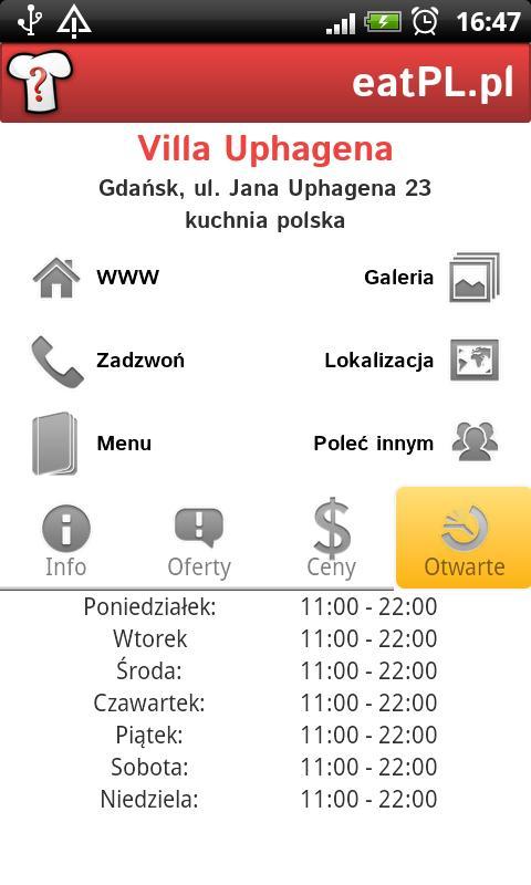 EatPL - Restaurants in Poland