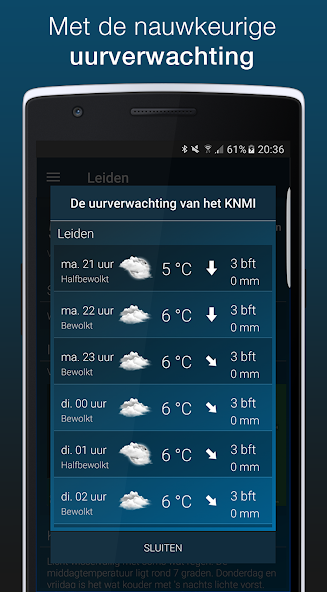 Het Weer: de weerapp