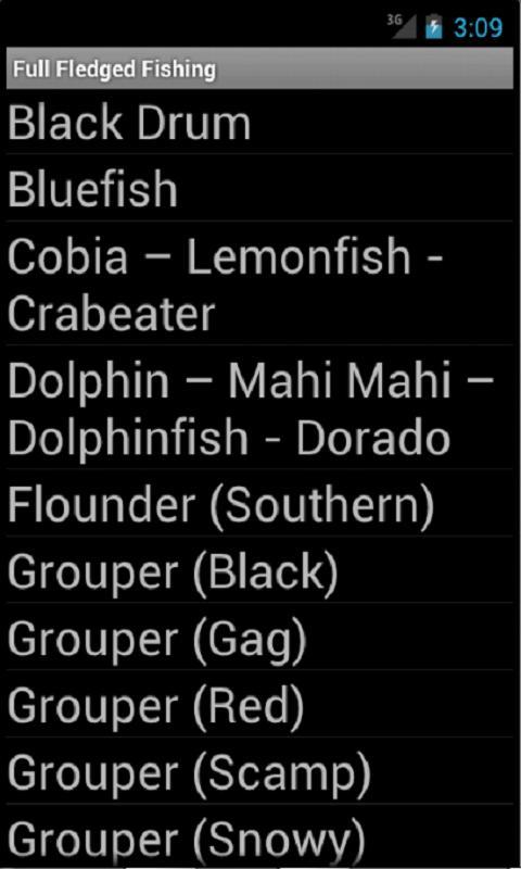 Full-Fledged Fishing