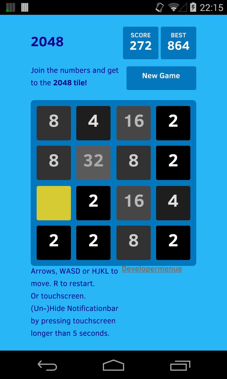 blue 2048