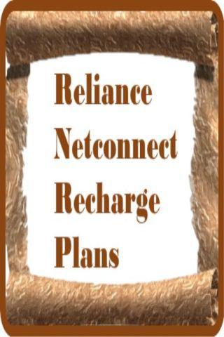 Reliance Netconnect Plans New