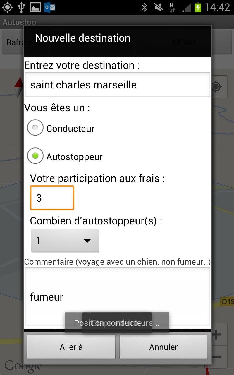 Autostop - Covoiturage France