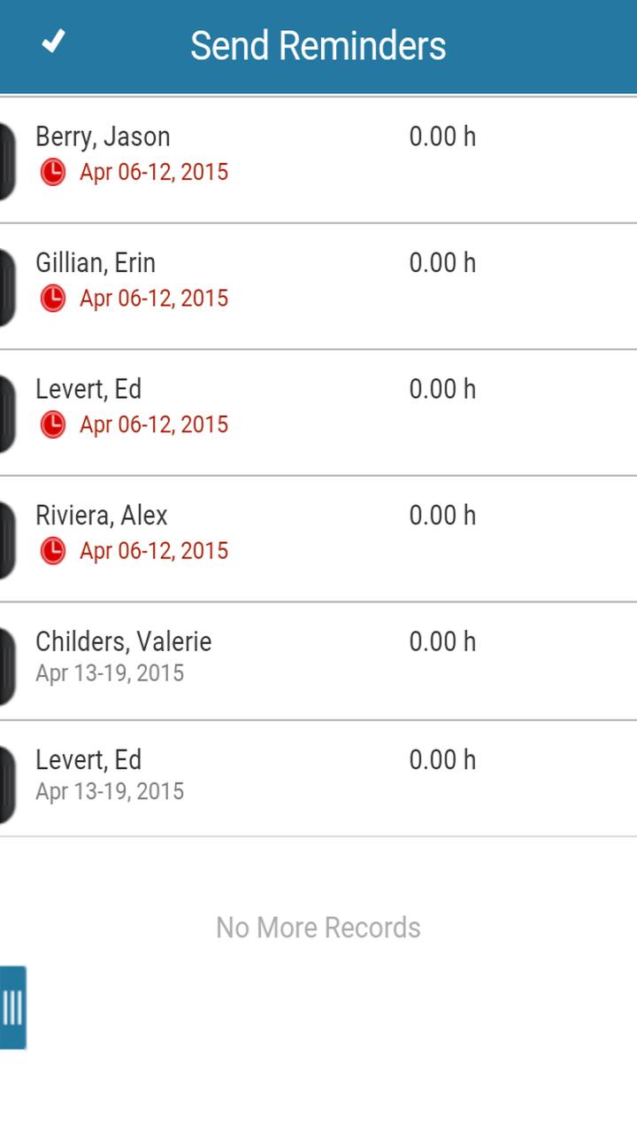 CA Clarity Mobile Time Manager