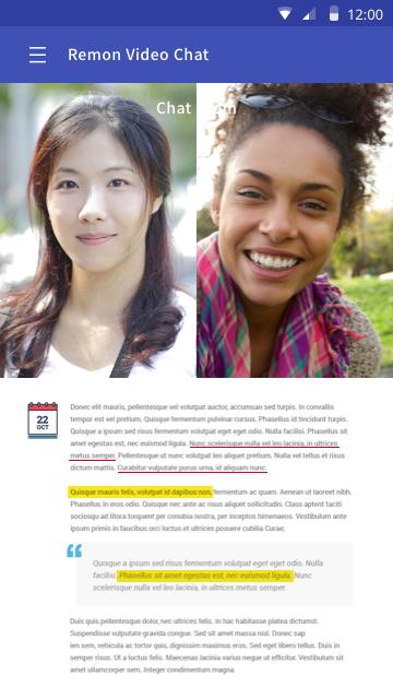 Remon Video Chat