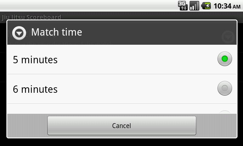 Jiu Jitsu Scoreboard