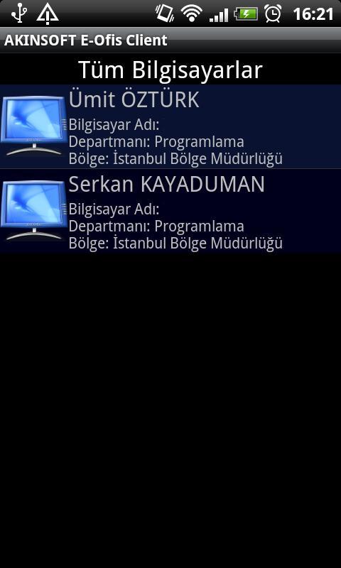 AKINSOFT Eofis Client