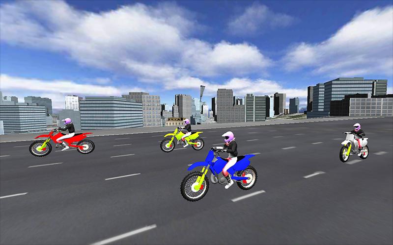 City Motorbike Racing 3D
