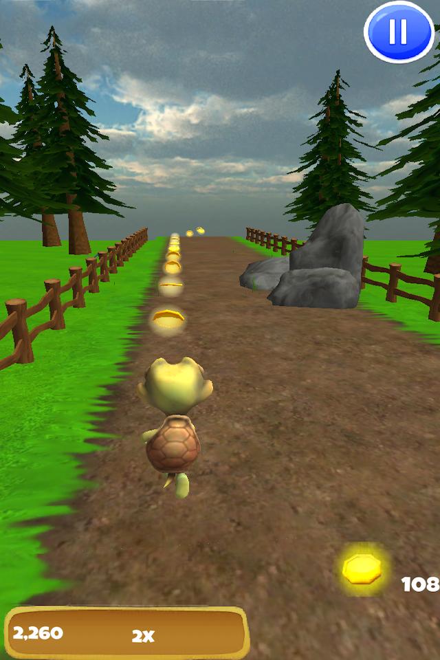 Turtle Power: 3D Runner Game