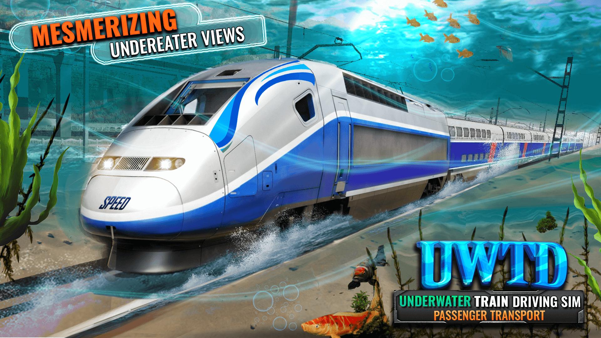 Underwater Train Driving Sim- Passenger Transport