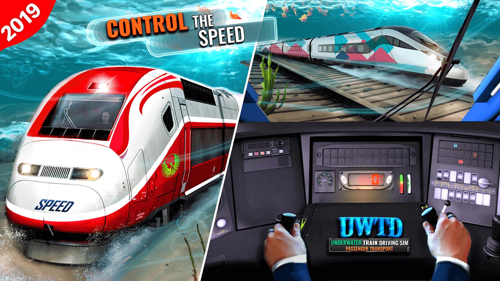 Underwater Train Driving Sim- Passenger Transport