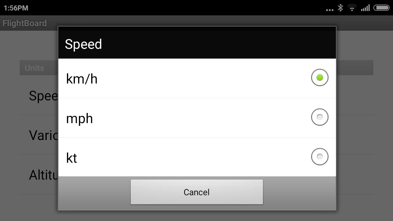Aircraft instrument panel