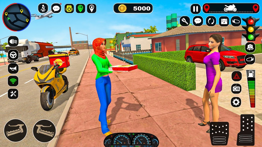 Pizza Delivery: Girl Food Game