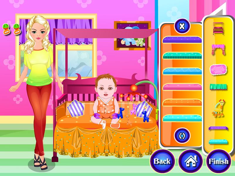 Newborn fashion baby games