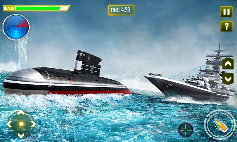 Russian Submarine Ship Battle : Navy Army War game