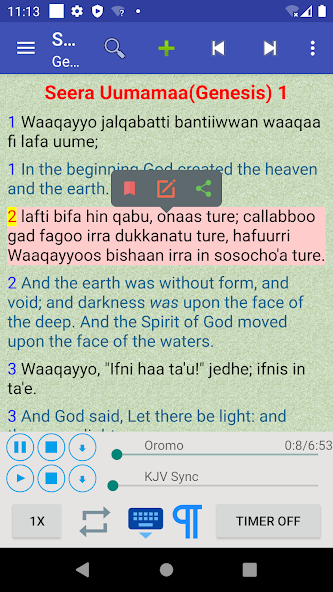 Oromo English Audio Holy Bible