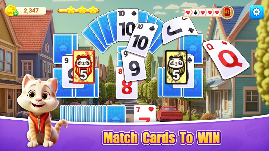 Patience Solitaire TriPeaks