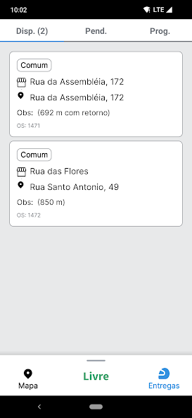 Del Match Delivery Entregador