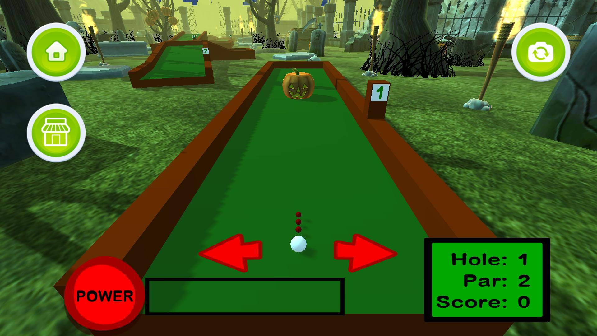 Mini Golf 3D Halloween