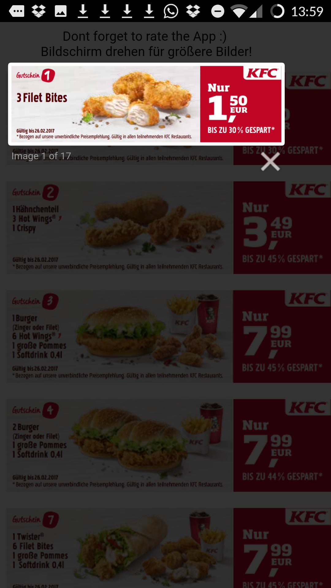 Kentucky Coupons Germany