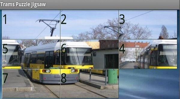 Trams Puzzle Jigsaw