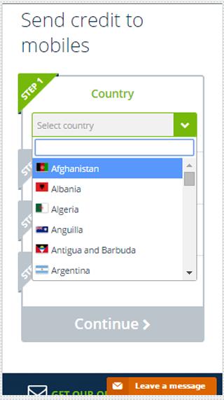 Interprepaid Top Up Worldwide