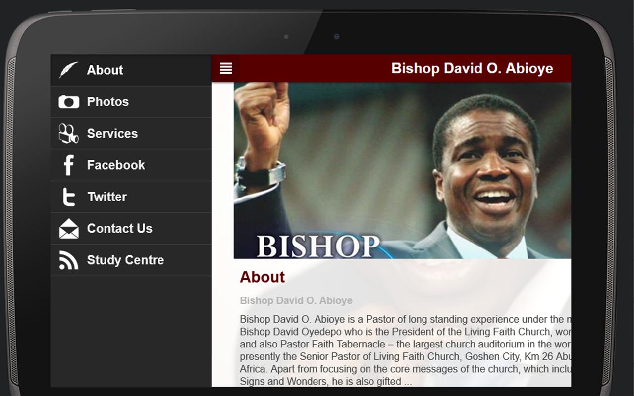 Bishop David O. Abioye