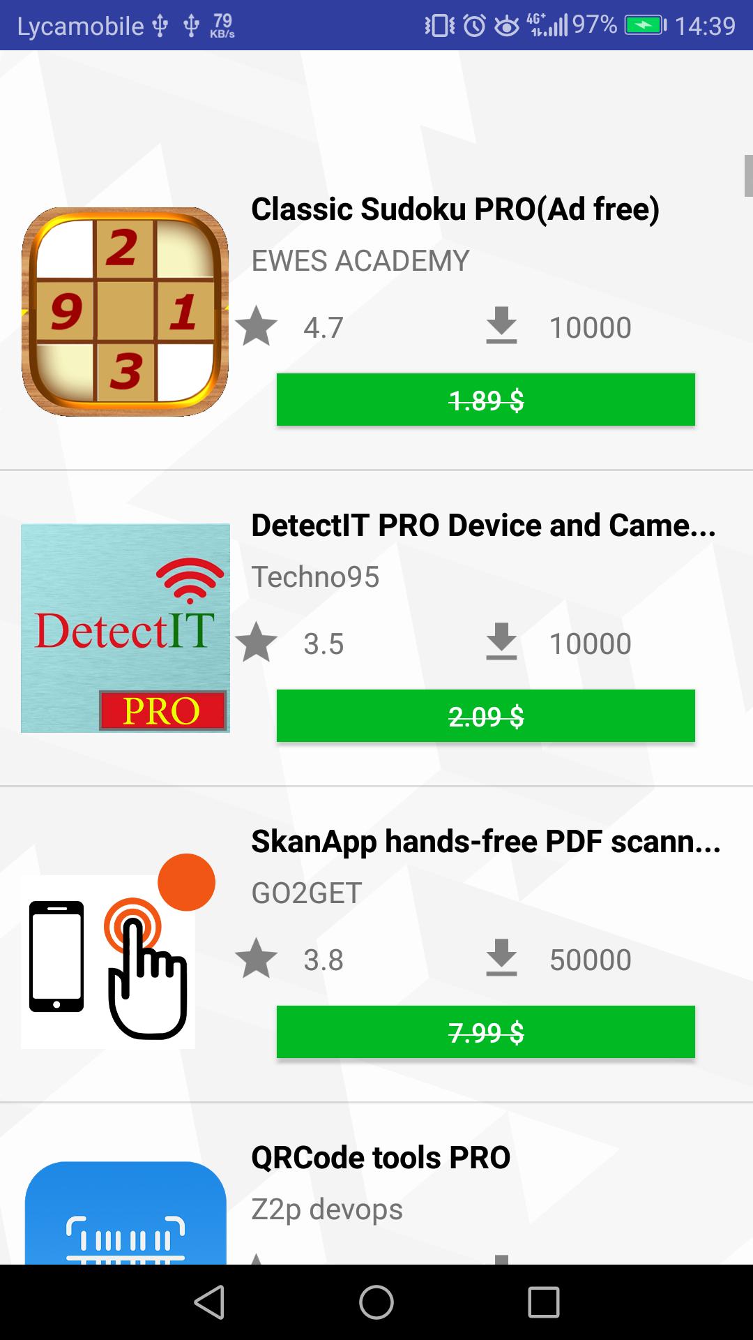 PlayStore Deals - Apps Free now