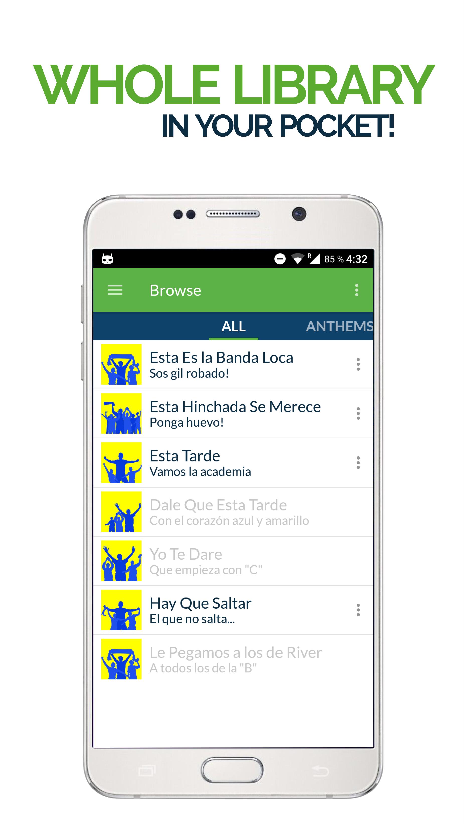 FanChants: Central Fans Songs