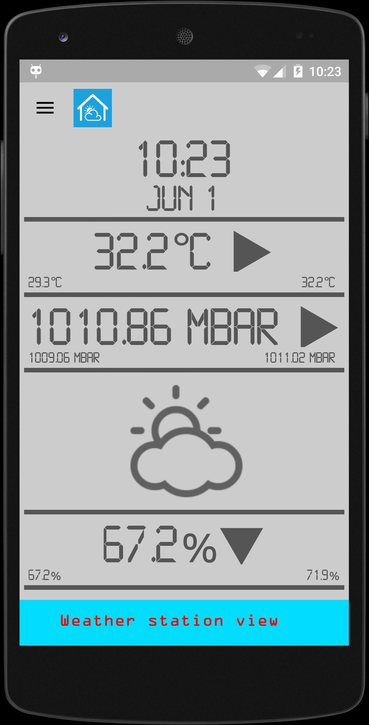 Weather Station for Galaxy S4