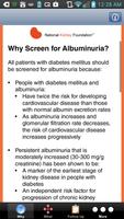 Screening for Albuminuria