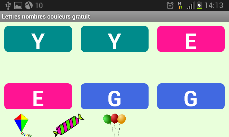 Lettres Nombres Gratuit